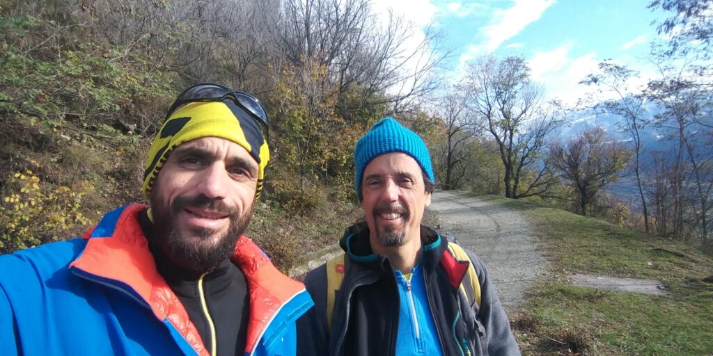 Con Andre en Aosta